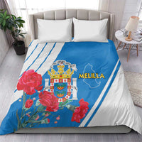 Melilla Bedding Set Coat Of Arms Red Carnation
