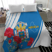 Melilla Bedding Set Coat Of Arms Red Carnation