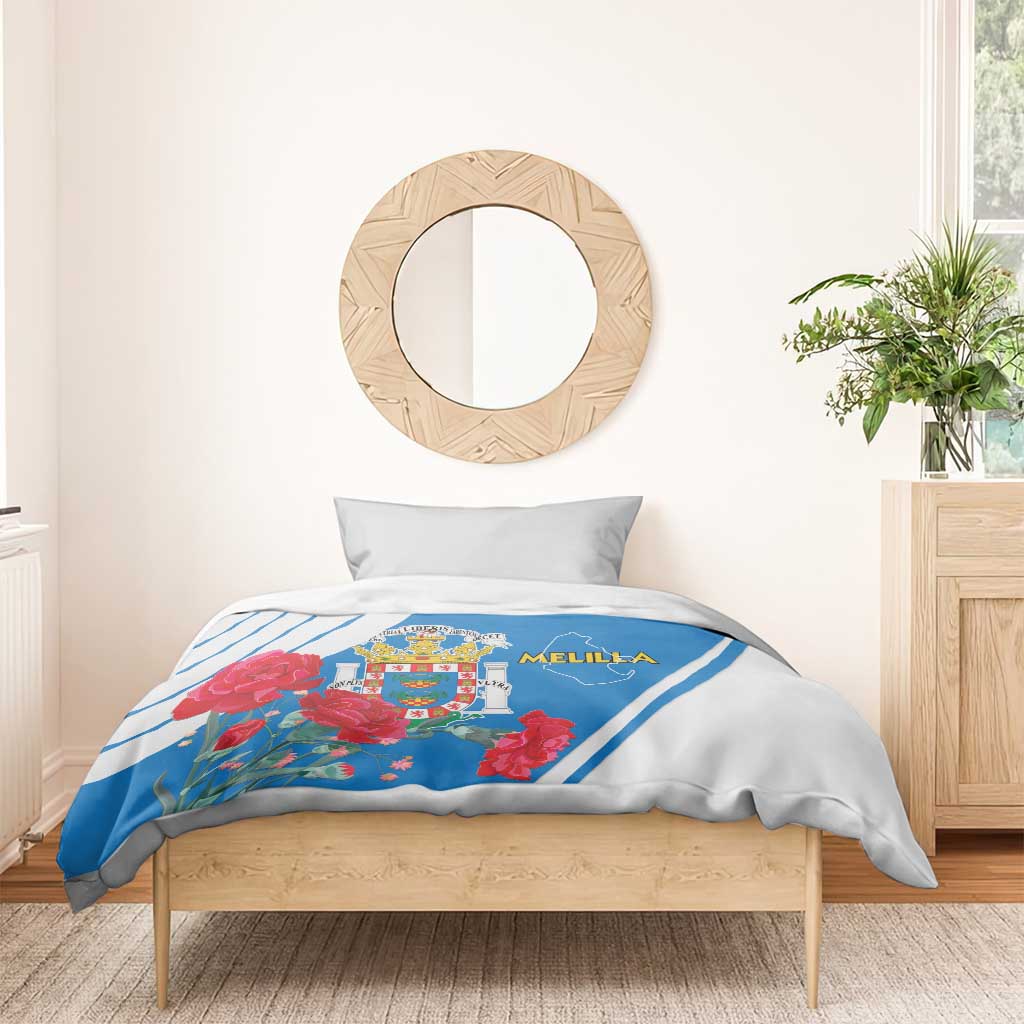 Melilla Bedding Set Coat Of Arms Red Carnation