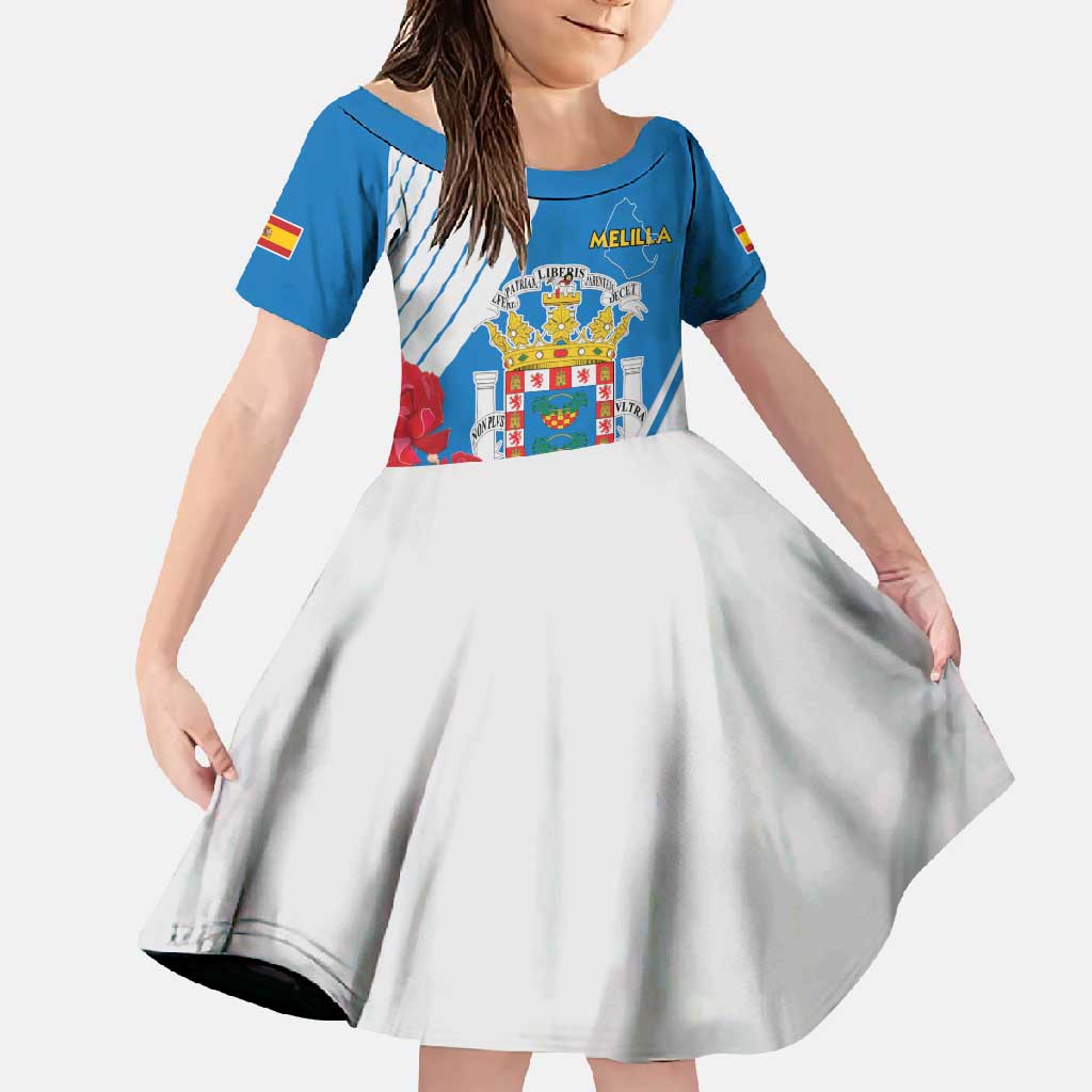 Melilla Family Matching Off Shoulder Maxi Dress and Hawaiian Shirt Coat Of Arms Red Carnation