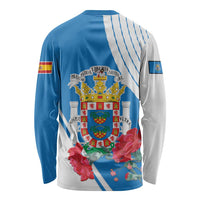 Melilla Long Sleeve Shirt Coat Of Arms Red Carnation
