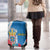 Melilla Luggage Cover Coat Of Arms Red Carnation