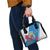 Melilla Shoulder Handbag Coat Of Arms Red Carnation