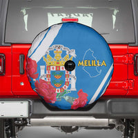 Melilla Spare Tire Cover Coat Of Arms Red Carnation