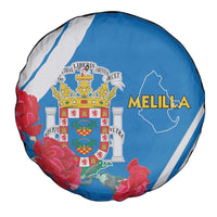 Melilla Spare Tire Cover Coat Of Arms Red Carnation