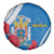 Melilla Spare Tire Cover Coat Of Arms Red Carnation