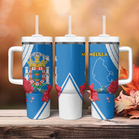 Melilla Tumbler With Handle Coat Of Arms Red Carnation