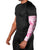 Breast Cancer Awareness Pink Ribbon Arm Sleeves Tie Dye Style - Wonder Print Shop