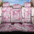 Breast Cancer Awareness Pink Ribbon Back Car Seat Cover Tie Dye Style - Wonder Print Shop