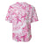 Breast Cancer Awareness Pink Ribbon Baseball Jersey Tie Dye Style - Wonder Print Shop