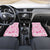 Breast Cancer Awareness Pink Ribbon Car Mats Tie Dye Style - Wonder Print Shop