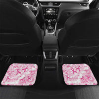 Breast Cancer Awareness Pink Ribbon Car Mats Tie Dye Style - Wonder Print Shop