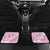 Breast Cancer Awareness Pink Ribbon Car Mats Tie Dye Style - Wonder Print Shop