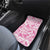 Breast Cancer Awareness Pink Ribbon Car Mats Tie Dye Style - Wonder Print Shop