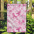 Breast Cancer Awareness Pink Ribbon Garden Flag Tie Dye Style - Wonder Print Shop