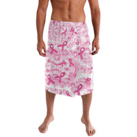 Breast Cancer Awareness Pink Ribbon Lavalava Tie Dye Style - Wonder Print Shop