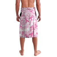 Breast Cancer Awareness Pink Ribbon Lavalava Tie Dye Style - Wonder Print Shop