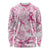 Breast Cancer Awareness Pink Ribbon Long Sleeve Shirt Tie Dye Style - Wonder Print Shop