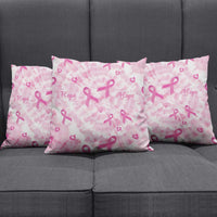 Breast Cancer Awareness Pink Ribbon Pillow Cover Tie Dye Style - Wonder Print Shop