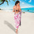 Breast Cancer Awareness Pink Ribbon Sarong Tie Dye Style - Wonder Print Shop