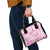 Breast Cancer Awareness Pink Ribbon Shoulder Handbag Tie Dye Style - Wonder Print Shop