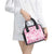 Breast Cancer Awareness Pink Ribbon Shoulder Handbag Tie Dye Style - Wonder Print Shop