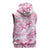 Breast Cancer Awareness Pink Ribbon Sleeveless Hoodie Tie Dye Style - Wonder Print Shop
