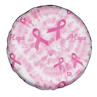Breast Cancer Awareness Pink Ribbon Spare Tire Cover Tie Dye Style - Wonder Print Shop