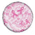 Breast Cancer Awareness Pink Ribbon Spare Tire Cover Tie Dye Style - Wonder Print Shop