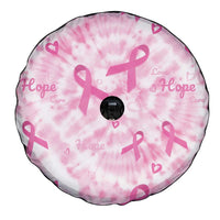 Breast Cancer Awareness Pink Ribbon Spare Tire Cover Tie Dye Style - Wonder Print Shop