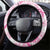 Breast Cancer Awareness Pink Ribbon Steering Wheel Cover Tie Dye Style - Wonder Print Shop