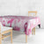 Breast Cancer Awareness Pink Ribbon Tablecloth Tie Dye Style - Wonder Print Shop