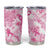 Breast Cancer Awareness Pink Ribbon Tumbler Cup Tie Dye Style - Wonder Print Shop