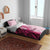Breast Cancer Awareness Bedding Set Party Like A Survivor - Pink African Pattern - Wonder Print Shop
