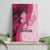 Breast Cancer Awareness Canvas Wall Art Party Like A Survivor - Pink African Pattern - Wonder Print Shop