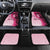 Breast Cancer Awareness Car Mats Party Like A Survivor - Pink African Pattern - Wonder Print Shop