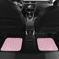 Breast Cancer Awareness Car Mats Party Like A Survivor - Pink African Pattern - Wonder Print Shop