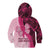 Breast Cancer Awareness Kid Hoodie Party Like A Survivor - Pink African Pattern - Wonder Print Shop