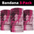 Breast Cancer Awareness Neck Gaiter Party Like A Survivor - Pink African Pattern - Wonder Print Shop