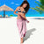 Breast Cancer Awareness Sarong Party Like A Survivor - Pink African Pattern - Wonder Print Shop