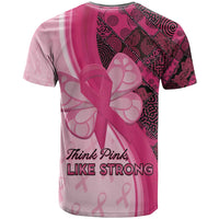 Breast Cancer Awareness T Shirt Party Like A Survivor - Pink African Pattern - Wonder Print Shop