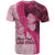 Breast Cancer Awareness T Shirt Party Like A Survivor - Pink African Pattern - Wonder Print Shop