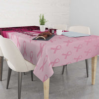 Breast Cancer Awareness Tablecloth Party Like A Survivor - Pink African Pattern - Wonder Print Shop