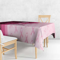 Breast Cancer Awareness Tablecloth Party Like A Survivor - Pink African Pattern - Wonder Print Shop