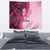 Breast Cancer Awareness Tapestry Party Like A Survivor - Pink African Pattern - Wonder Print Shop
