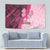 Breast Cancer Awareness Tapestry Party Like A Survivor - Pink African Pattern - Wonder Print Shop