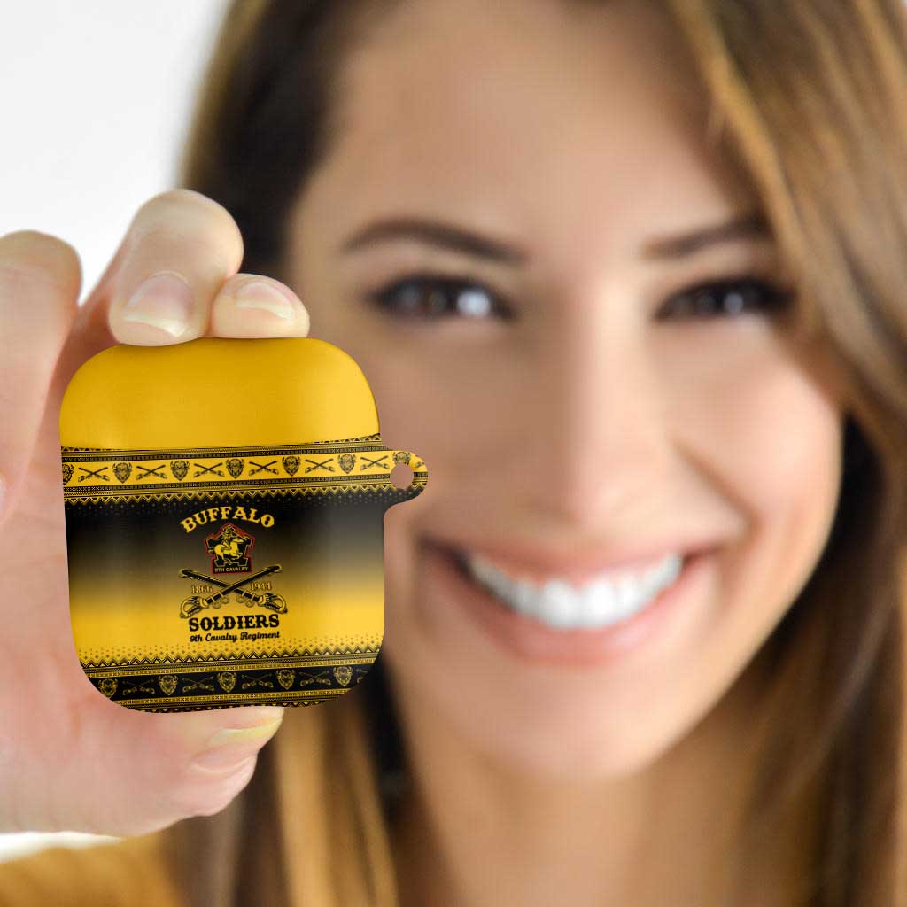 Buffalo Soldiers Christmas AirPods Case 9th Cavalry Regiment - Wonder Print Shop