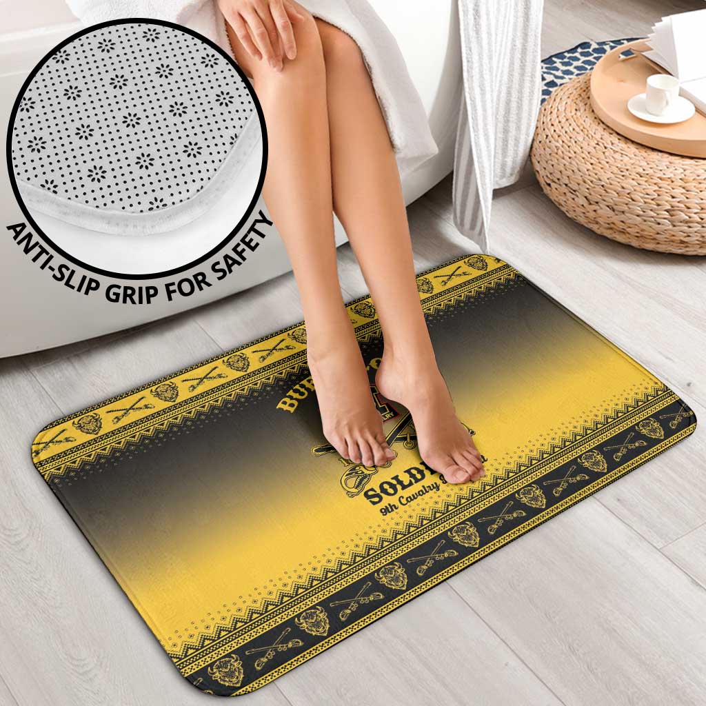 Buffalo Soldiers Christmas Bathroom Set 9th Cavalry Regiment - Wonder Print Shop