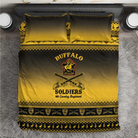 Buffalo Soldiers Christmas Bedding Set 9th Cavalry Regiment - Wonder Print Shop