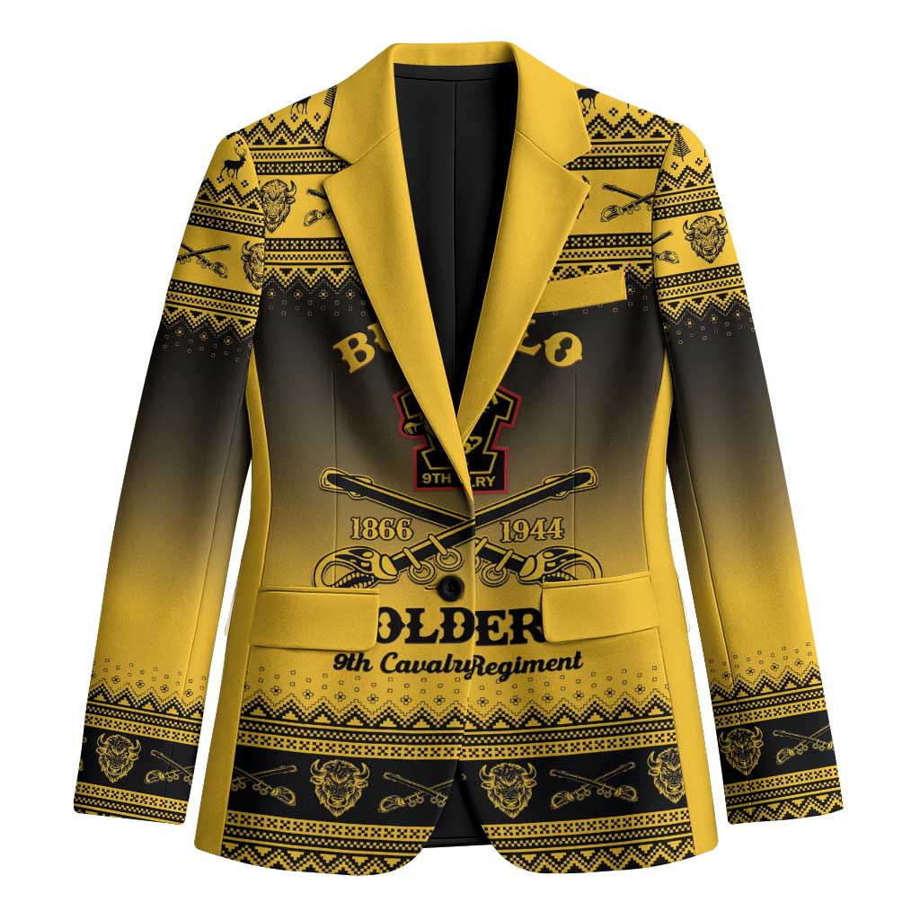 Buffalo Soldiers Christmas Blazer 9th Cavalry Regiment - Wonder Print Shop